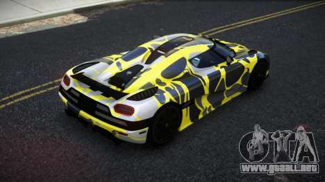 Koenigsegg Agera Vanles S4 para GTA 4