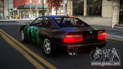 BMW 850CSi Galelina S6 para GTA 4