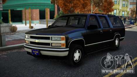 Chevrolet Suburban Jutes para GTA 4