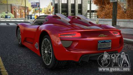 Porsche 918 Foytoric para GTA 4