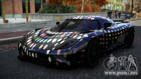 Koenigsegg Agera Vanles S3 para GTA 4