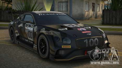 Bentley Continental GT3 Haithah para GTA San Andreas