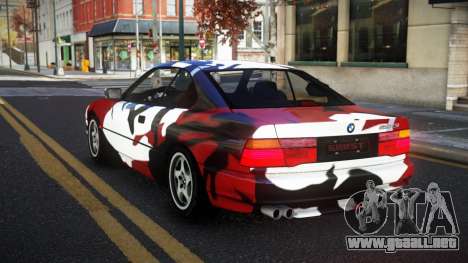 BMW 850CSi Galelina S14 para GTA 4
