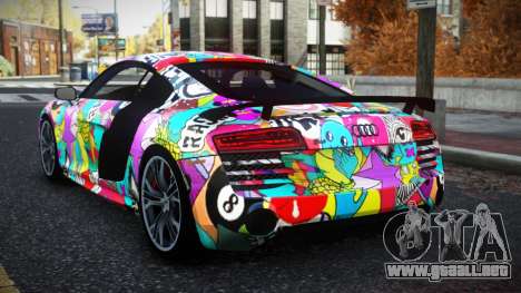 Audi R8 Saria S8 para GTA 4