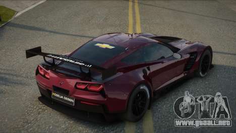 Chevrolet Corvette C7R Rijoew para GTA San Andreas
