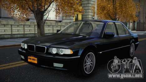 BMW 740I Posyek para GTA 4