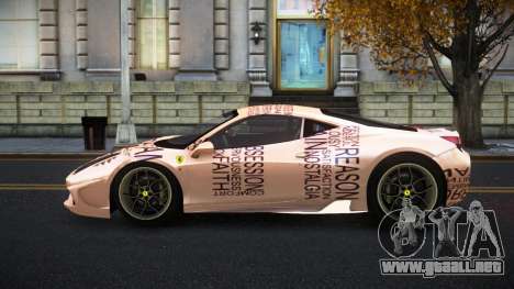 Ferrari 458 Jenbel S8 para GTA 4