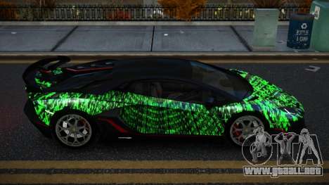 Lamborghini Aventador Linake S8 para GTA 4