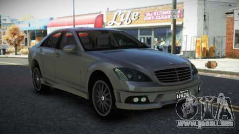 Mercedes-Benz S65 AMG Wecje para GTA 4