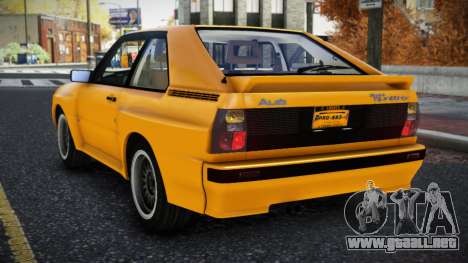Audi Sport Quattro Sunsabum para GTA 4