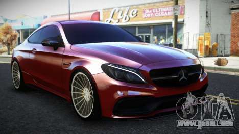 Mercedes-Benz C63S AMG Genfoqu para GTA 4