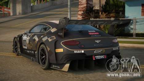 Bentley Continental GT3 Haithah para GTA San Andreas