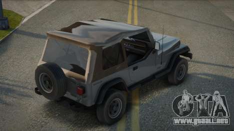 Jeep Wrangler 88th para GTA San Andreas