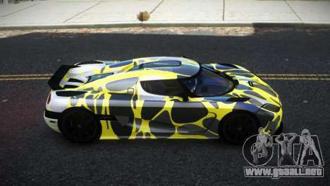 Koenigsegg Agera Vanles S4 para GTA 4