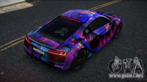 Audi R8 Dochargo S13 para GTA 4