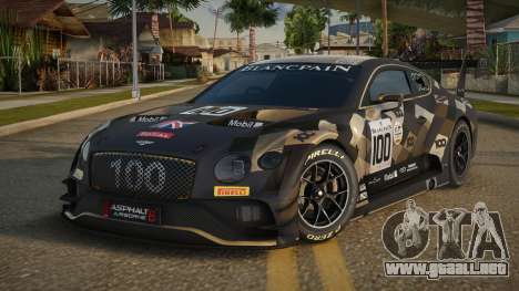 Bentley Continental GT3 Haithah para GTA San Andreas