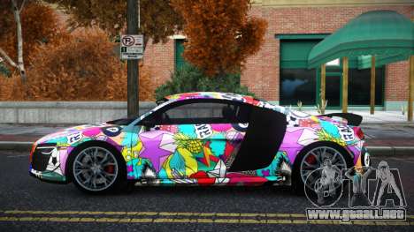 Audi R8 Saria S8 para GTA 4