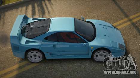 Ferrari F40 Vieren para GTA San Andreas