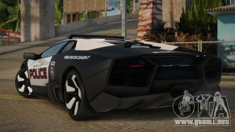 Lamborghini Reventon PDSA para GTA San Andreas