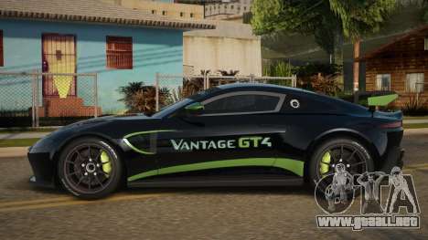 Aston Martin Vantage GT4 Tedon para GTA San Andreas