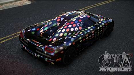 Koenigsegg Agera Vanles S3 para GTA 4