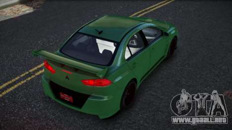 Mitsubishi Lancer Evolution X Jasan para GTA 4