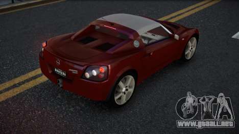 Opel Speedster Qanvej para GTA 4