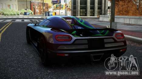 Koenigsegg Agera Vanles S5 para GTA 4