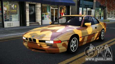 BMW 850CSi Galelina S4 para GTA 4
