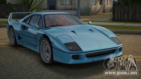 Ferrari F40 Vieren para GTA San Andreas