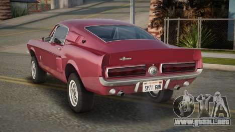 Shelby GT500 Leerine para GTA San Andreas
