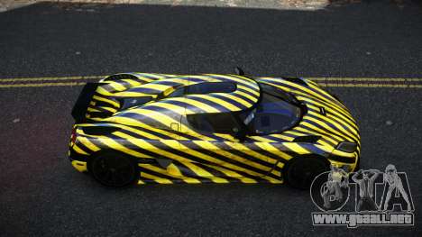 Koenigsegg Agera Vanles S8 para GTA 4