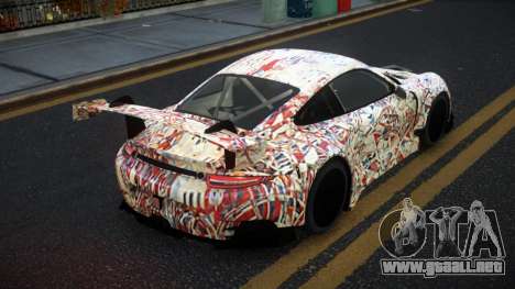 Porsche 911 GT3 Rahcole S6 para GTA 4