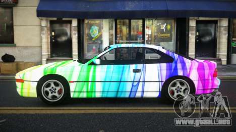 BMW 850CSi Galelina S13 para GTA 4