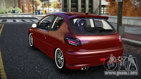 Peugeot 206 Yihyu para GTA 4
