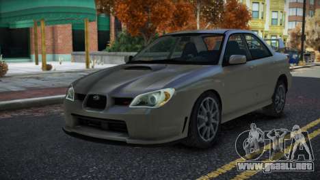 Subaru Impreza Mulbab para GTA 4