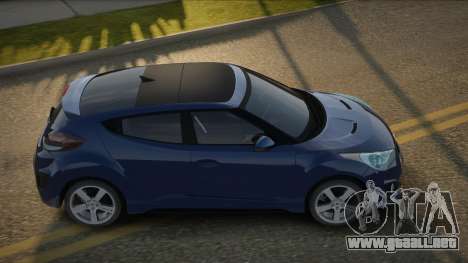 Hyundai Veloster Sarisan para GTA San Andreas