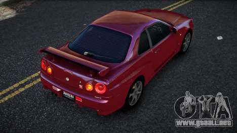 Nissan Skyline R34 Bridy para GTA 4