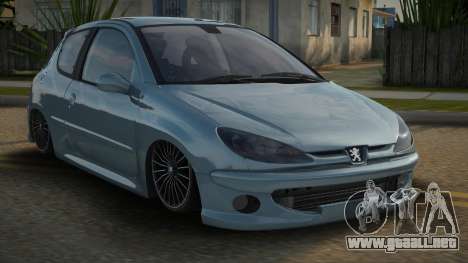 Peugeot 206 Rolily para GTA San Andreas