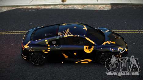 Audi R8 Dochargo S11 para GTA 4