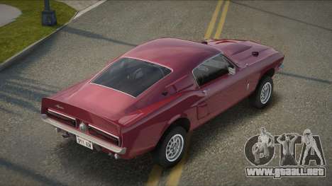 Shelby GT500 Leerine para GTA San Andreas