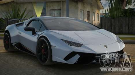 Lamborghini Huracan Exnicard para GTA San Andreas