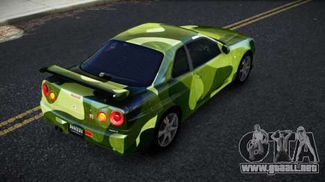 Nissan Skyline R34 Bridy S5 para GTA 4
