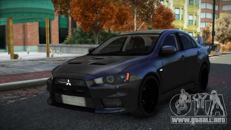 Mitsubishi Lancer Evolution X Jirefopoy para GTA 4