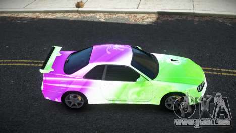 Nissan Skyline R34 Bridy S13 para GTA 4