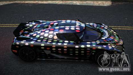 Koenigsegg Agera Vanles S3 para GTA 4