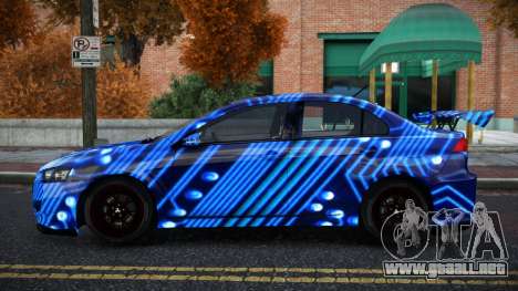 Mitsubishi Lancer Evolution X Jasan S2 para GTA 4