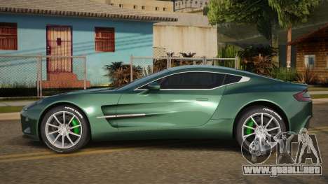 Aston Martin ONE-77 Aulenor para GTA San Andreas