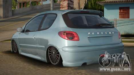 Peugeot 206 Rolily para GTA San Andreas