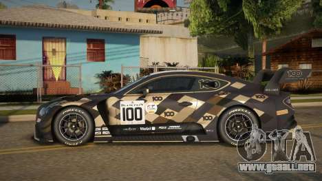 Bentley Continental GT3 Haithah para GTA San Andreas